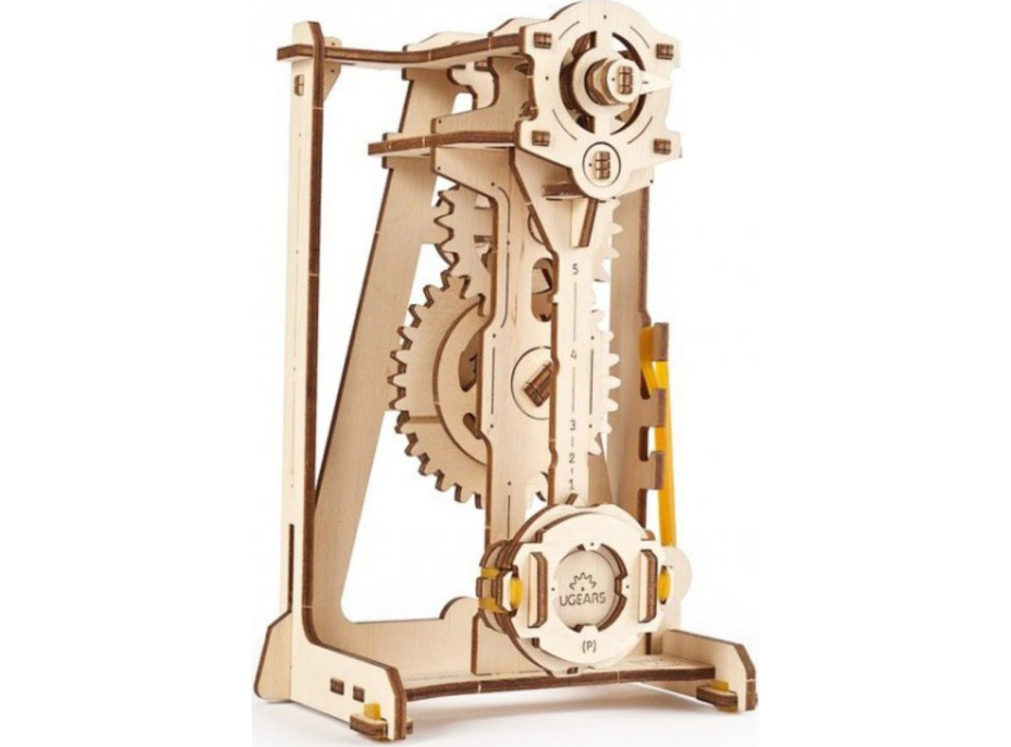 UGEARS 3D puzzle Kyvadlo (metronóm) 92 dielikov