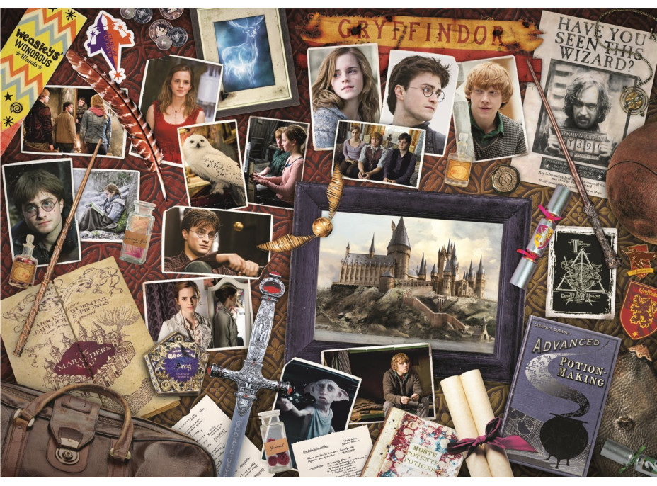 TREFL Puzzle Harry Potter: Spomienky na Rokfort 500 dielikov