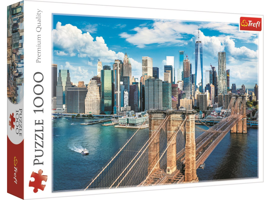 TREFL Puzzle Brooklynský most, New York, USA 1000 dielikov