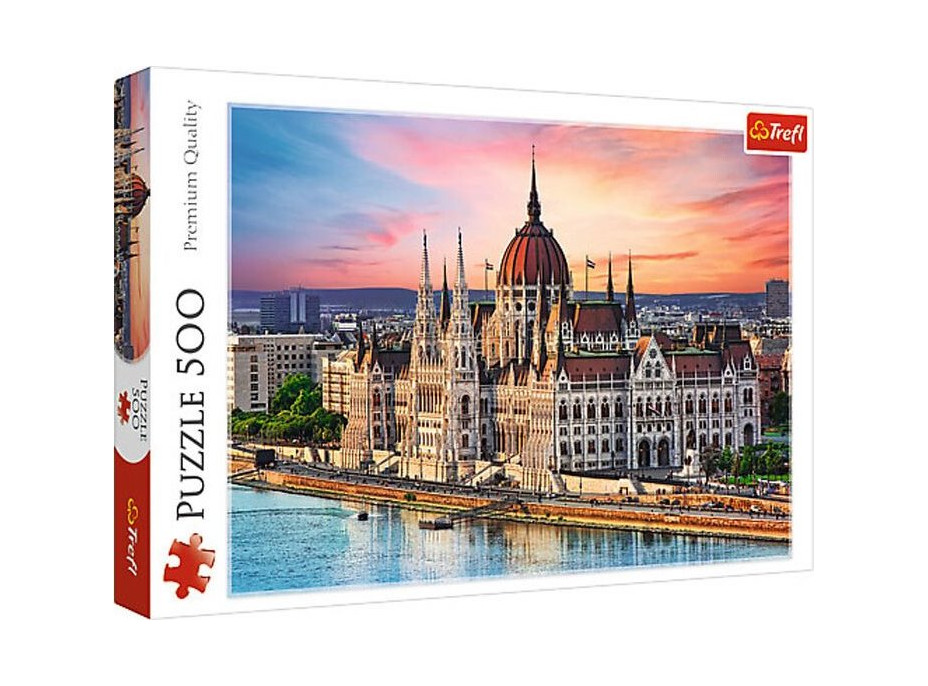 TREFL Puzzle Budova parlamentu, Budapešť 500 dielikov