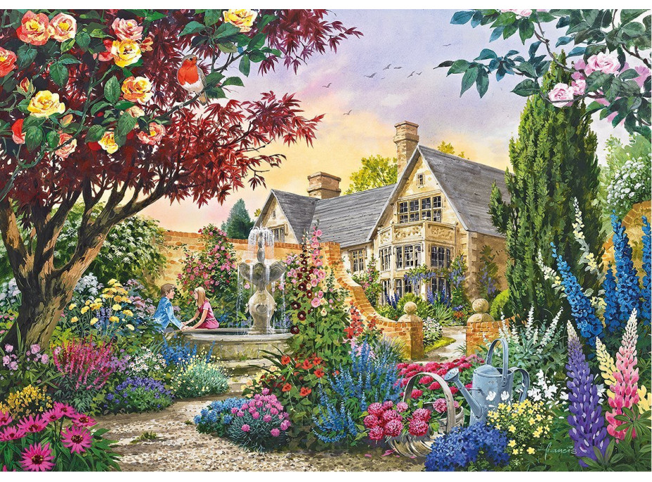 GIBSONS Puzzle Flora & Fauna 4x500 dielikov