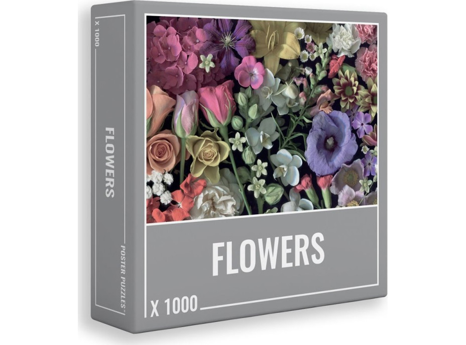 CLOUDBERRIES Puzzle Flowers 1000 dielikov