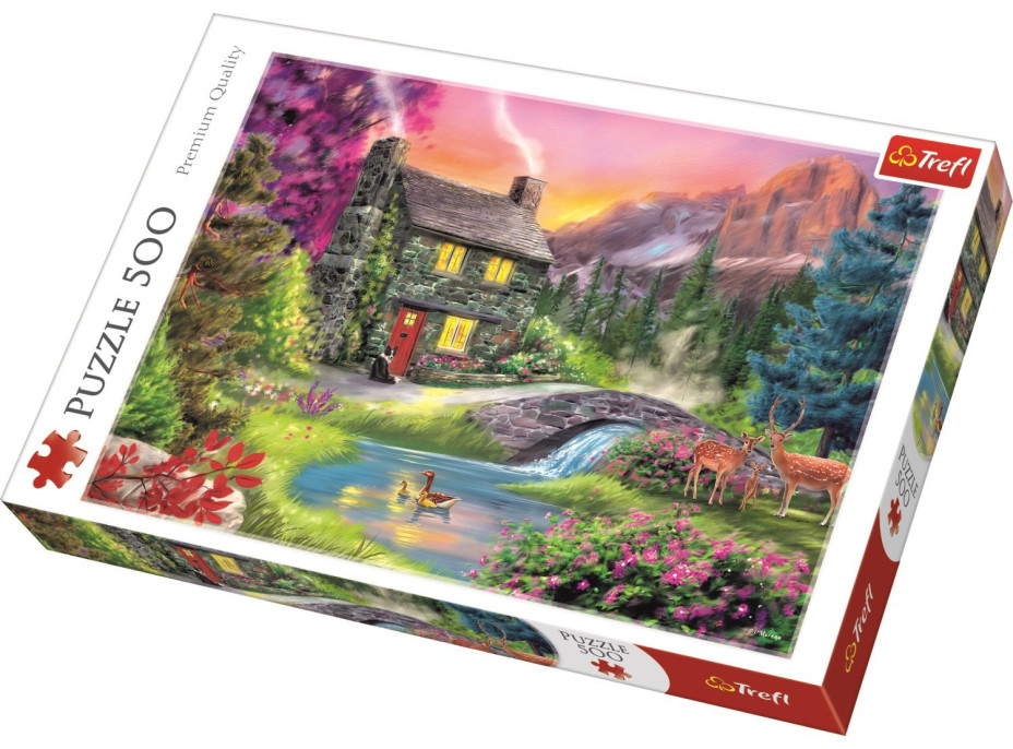 TREFL Puzzle Horská idylka 500 dielikov