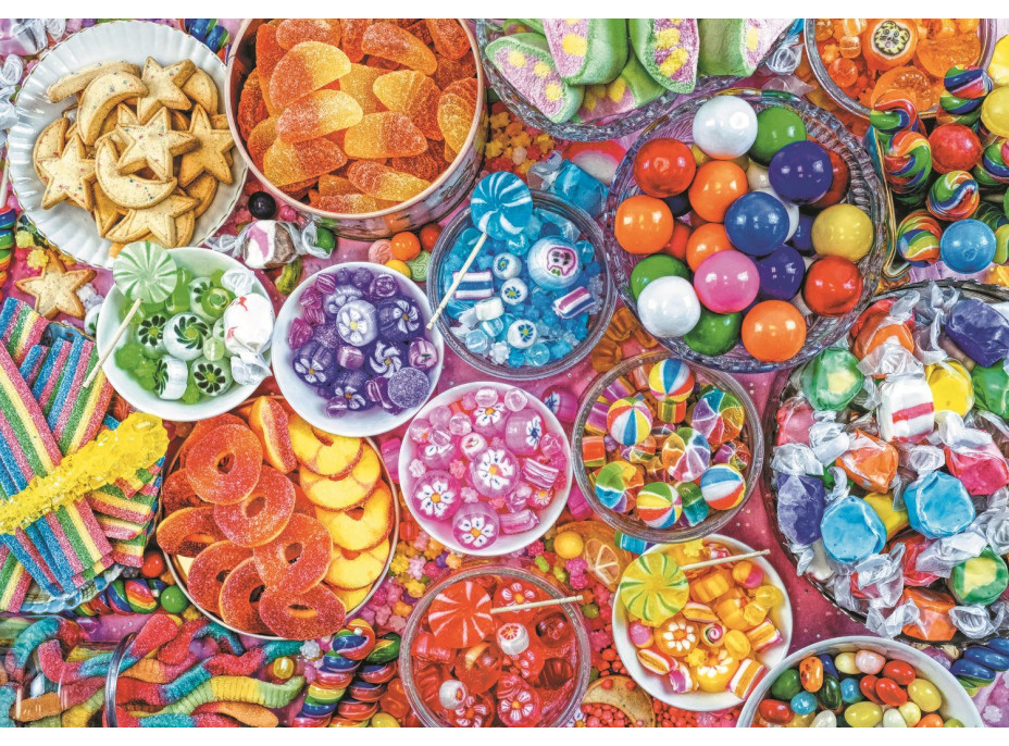 TREFL Puzzle Výborné sladkosti 1000 dielikov