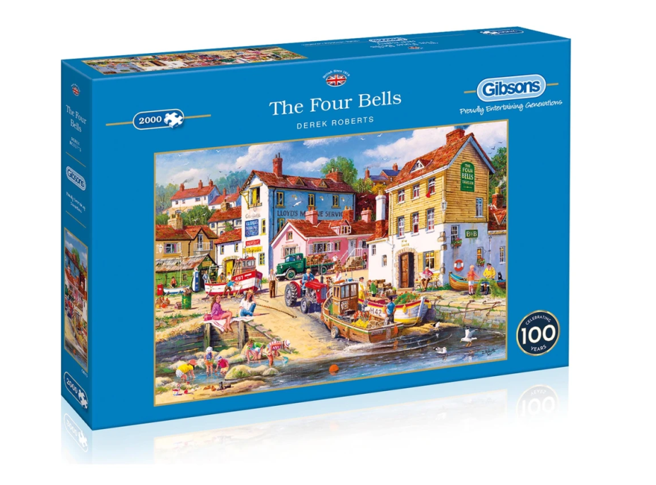 GIBSONS Puzzle Prístav The Four Bells 2000 dielikov