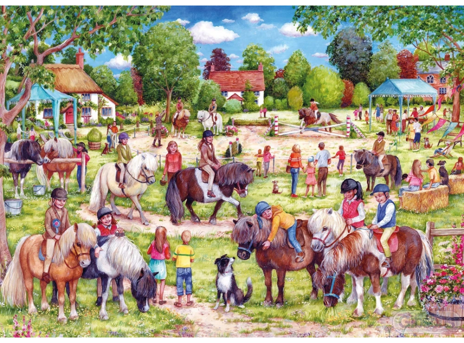 GIBSONS Puzzle Shetland Pony Club 1000 dielikov