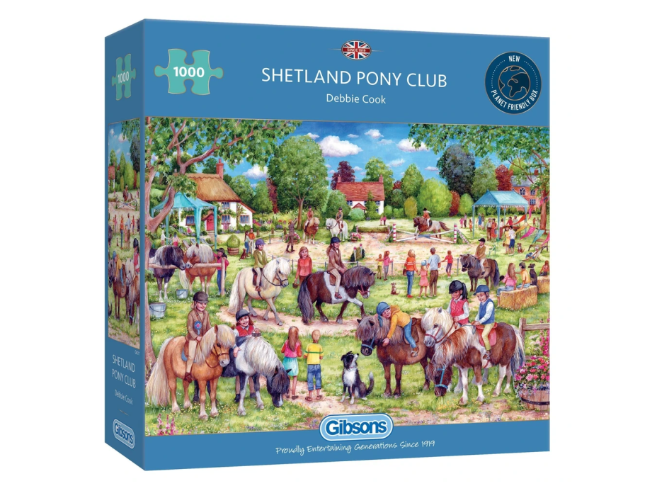 GIBSONS Puzzle Shetland Pony Club 1000 dielikov