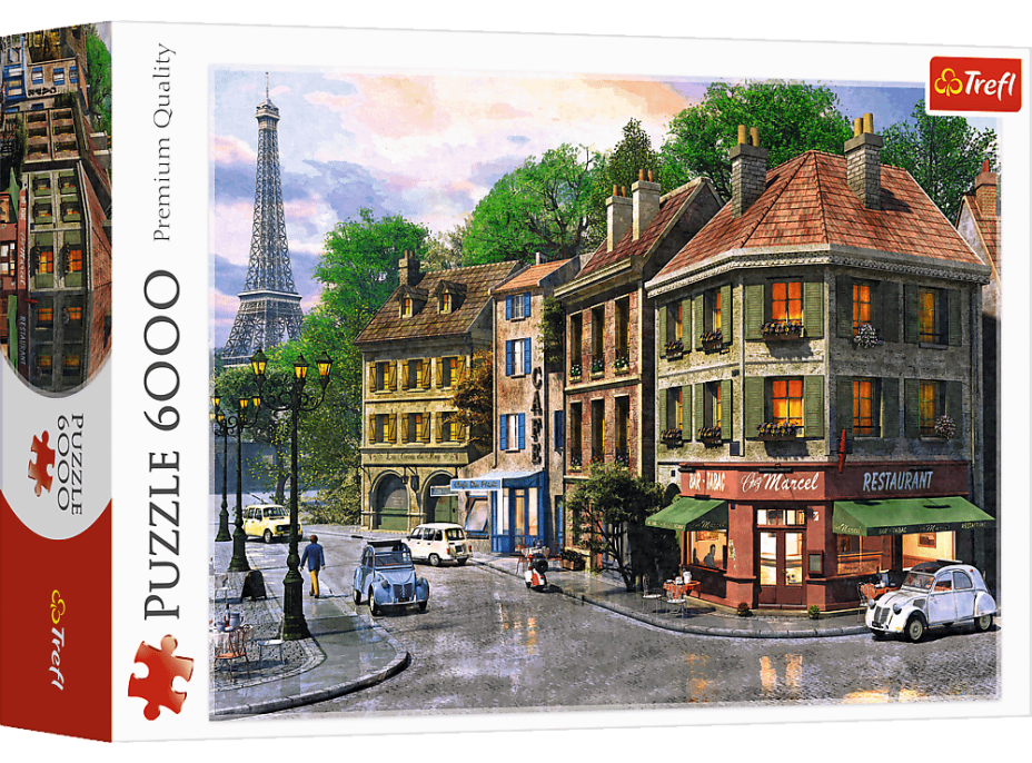 TREFL Puzzle Ulica Paríža 6000 dielikov