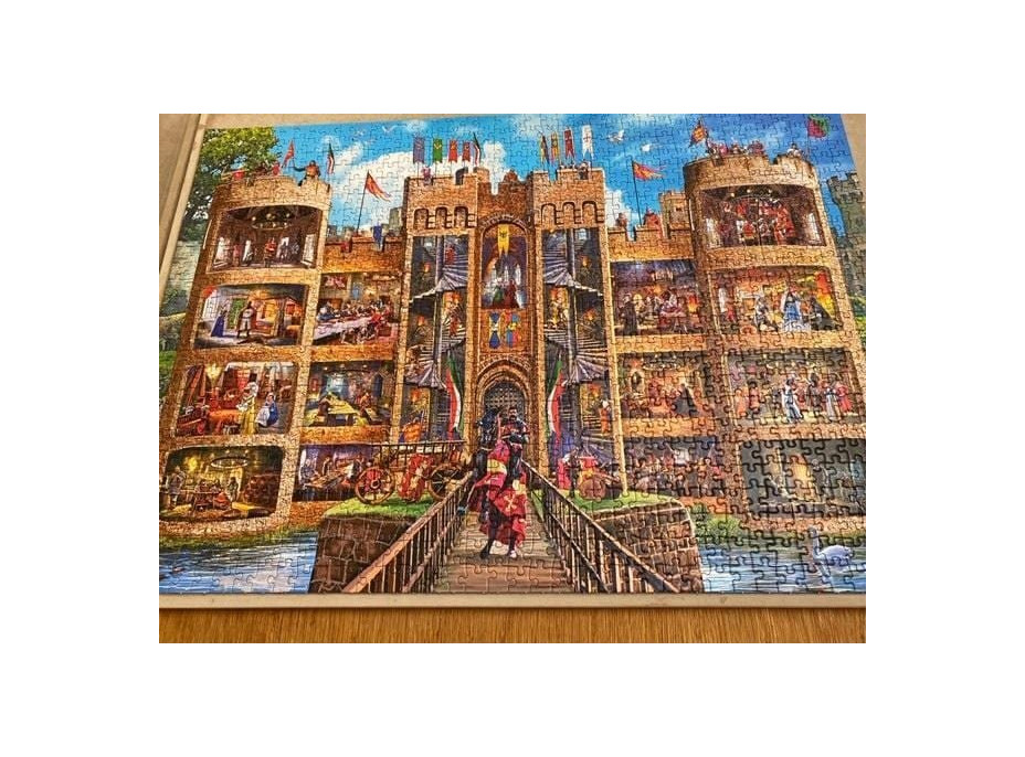 GIBSONS Puzzle Rez hradom 1000 dielikov