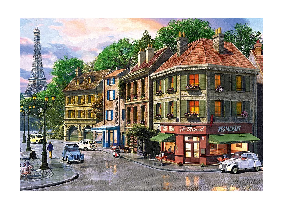 TREFL Puzzle Ulica Paríža 6000 dielikov