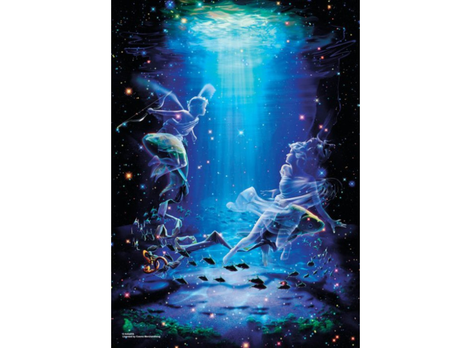 TUKO Puzzle Znamenie - Ryby , Pisces 21.2. - 20.3. 500 dielikov