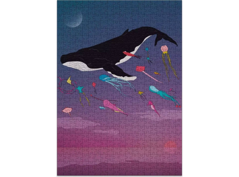 CLOUDBERRIES Puzzle Whale 500 dielikov