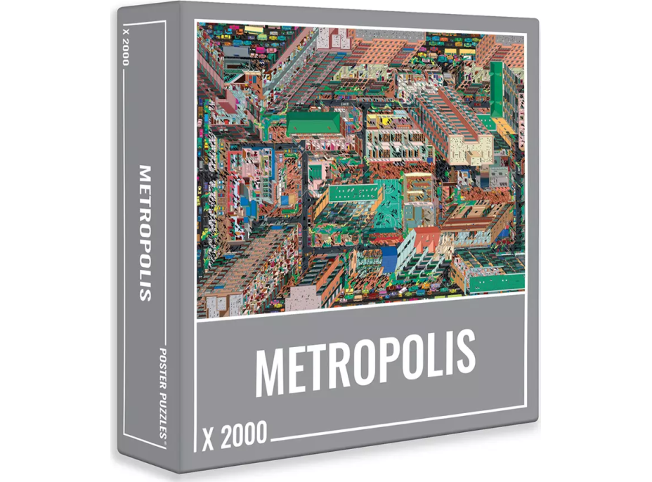 CLOUDBERRIES Puzzle Metropolis 2000 dielikov