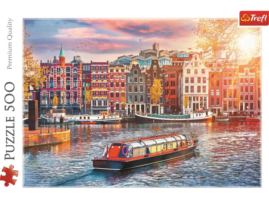 TREFL Puzzle Amsterdam, Holandsko 500 dielikov