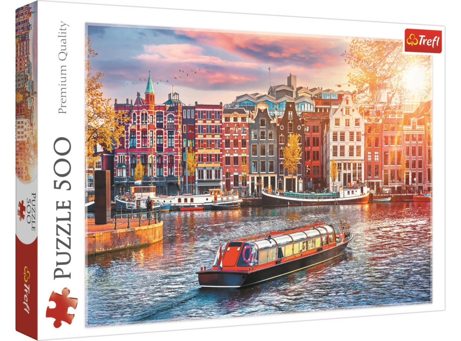 TREFL Puzzle Amsterdam, Holandsko 500 dielikov