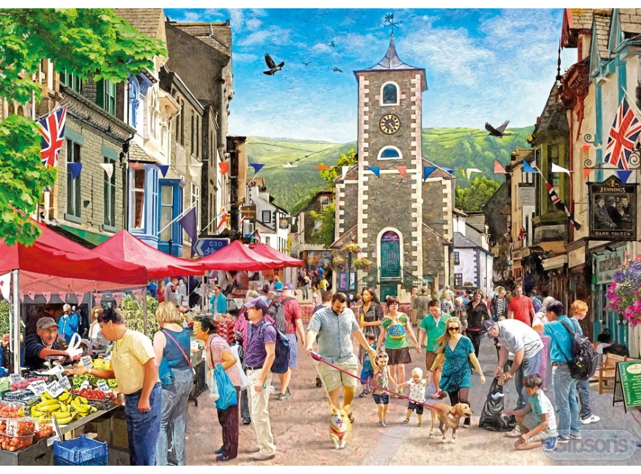 GIBSONS Puzzle Keswick, Anglicko 1000 dielikov