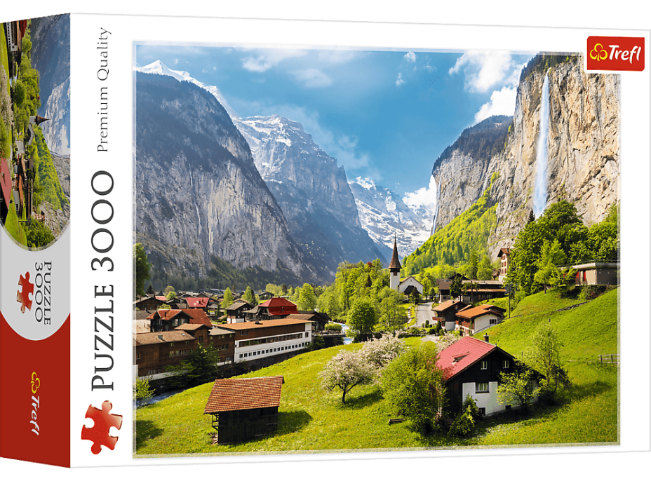 TREFL Puzzle Lauterbrunnen, Švajčiarsko 3000 dielikov