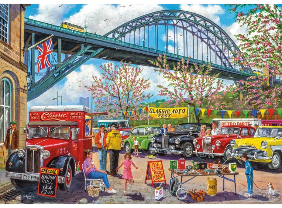 GIBSONS Puzzle Newcastle, Anglicko 1000 dielikov