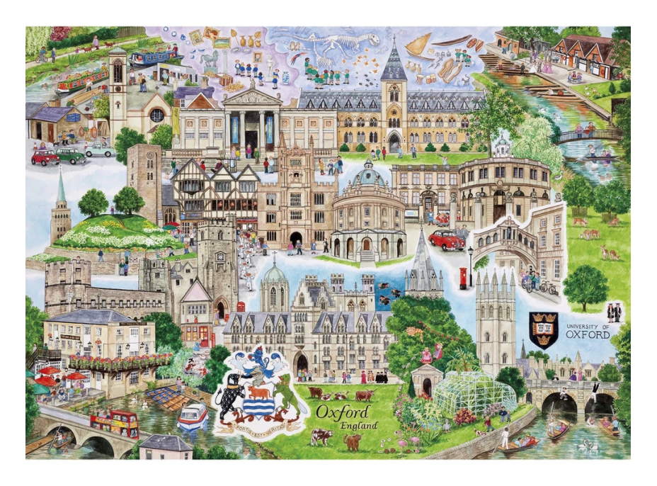 GIBSONS Puzzle Oxford 1000 dielikov