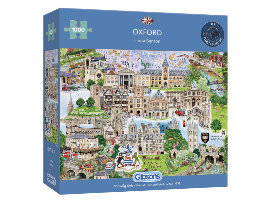 GIBSONS Puzzle Oxford 1000 dielikov