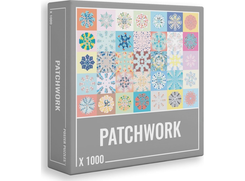 CLOUDBERRIES Puzzle Patchwork 1000 dielikov