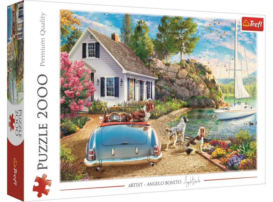 TREFL Puzzle Prázdninový raj 2000 dielikov