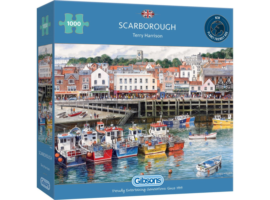 GIBSONS Puzzle Scarborough, Yorkshire 1000 dielikov