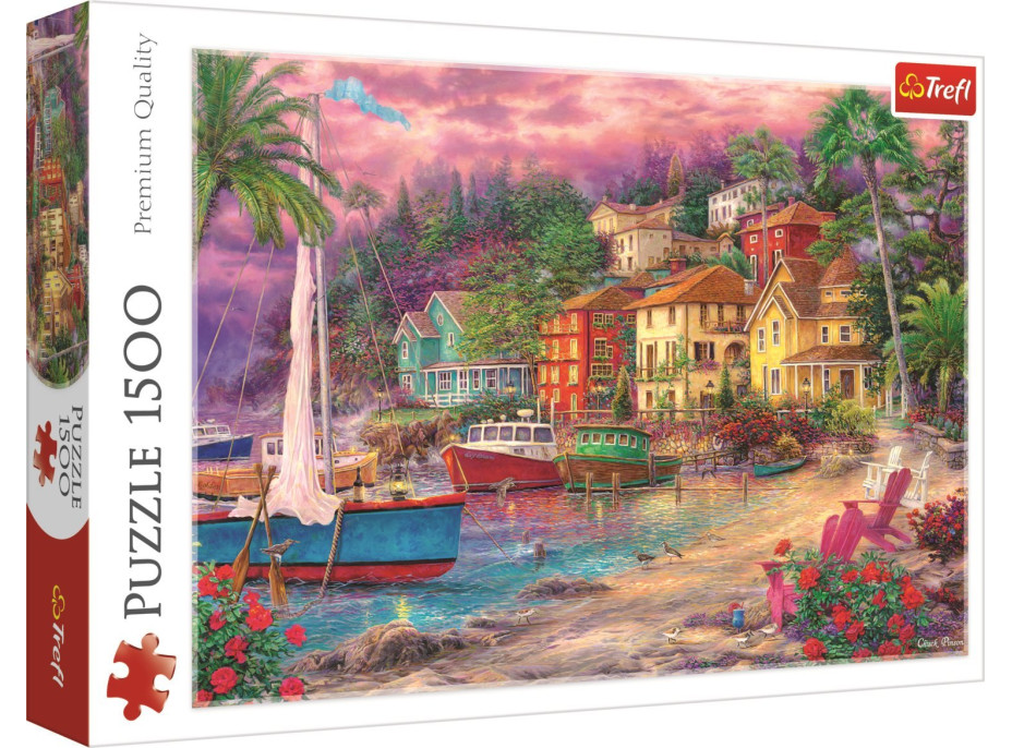 TREFL Puzzle Pri zlatých brehoch 1500 dielikov