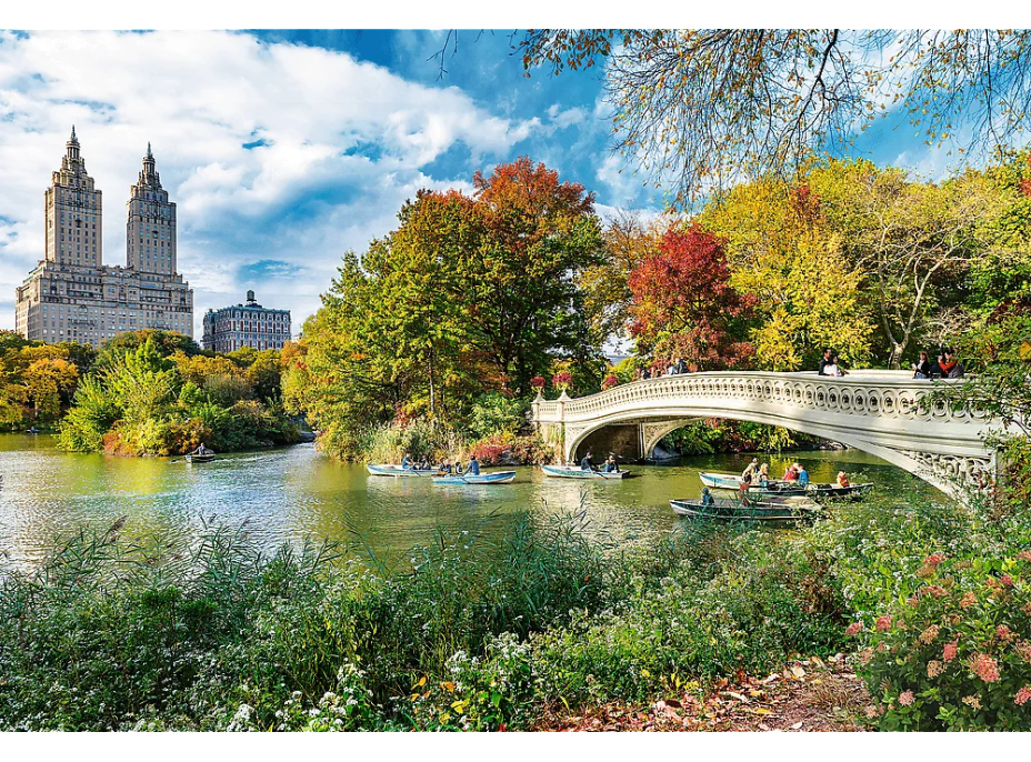 TREFL Puzzle UFT Wanderlust: Čarovný Central Park, New York 1500 dielikov