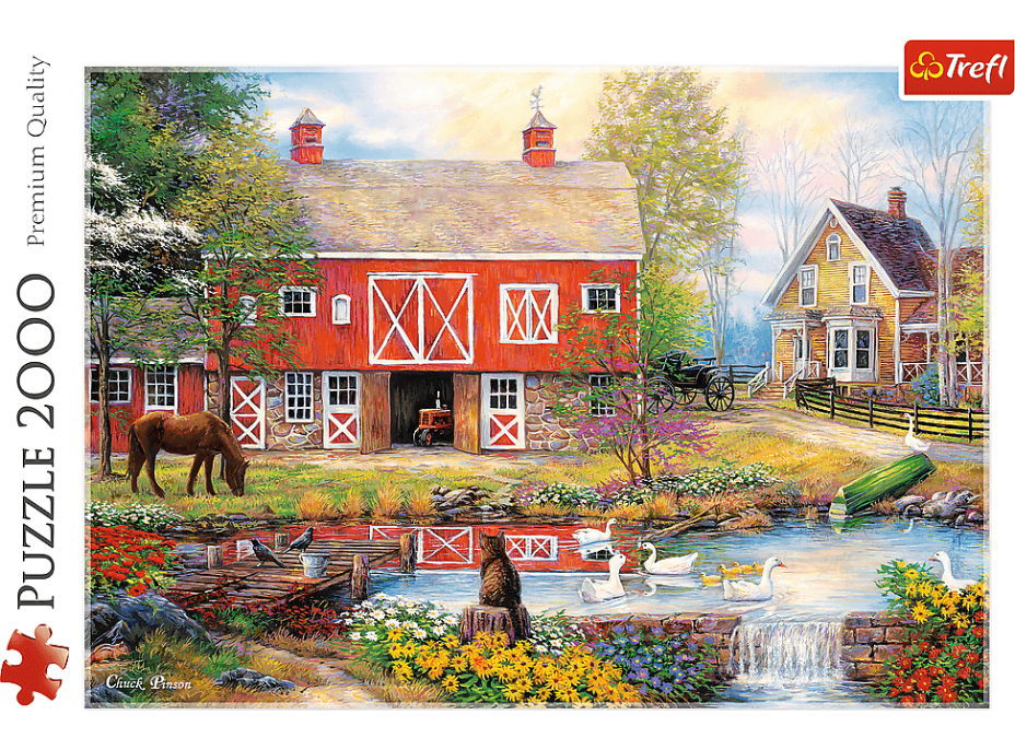 TREFL Puzzle Život na vidieku 2000 dielikov