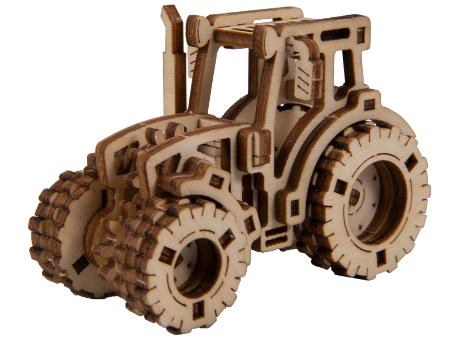 WOODEN CITY 3D puzzle Superfast Traktor