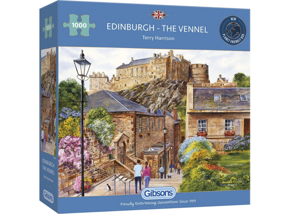 GIBSONS Puzzle Edinburgh 1000 dielikov