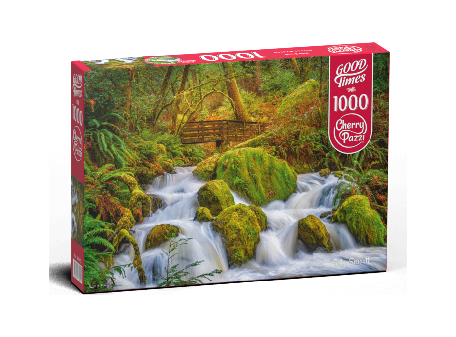 CHERRY PAZZI Puzzle Lesný vodopád 1000 dielikov