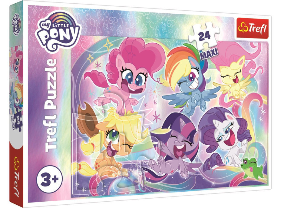 TREFL Puzzle My little Pony: Priateľstvo MAXI 24 dielikov