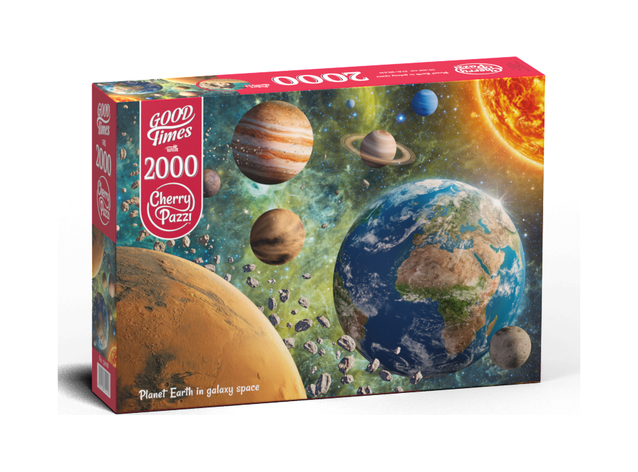 CHERRY PAZZI Puzzle Planéta Zem v Galaxii 2000 dielikov