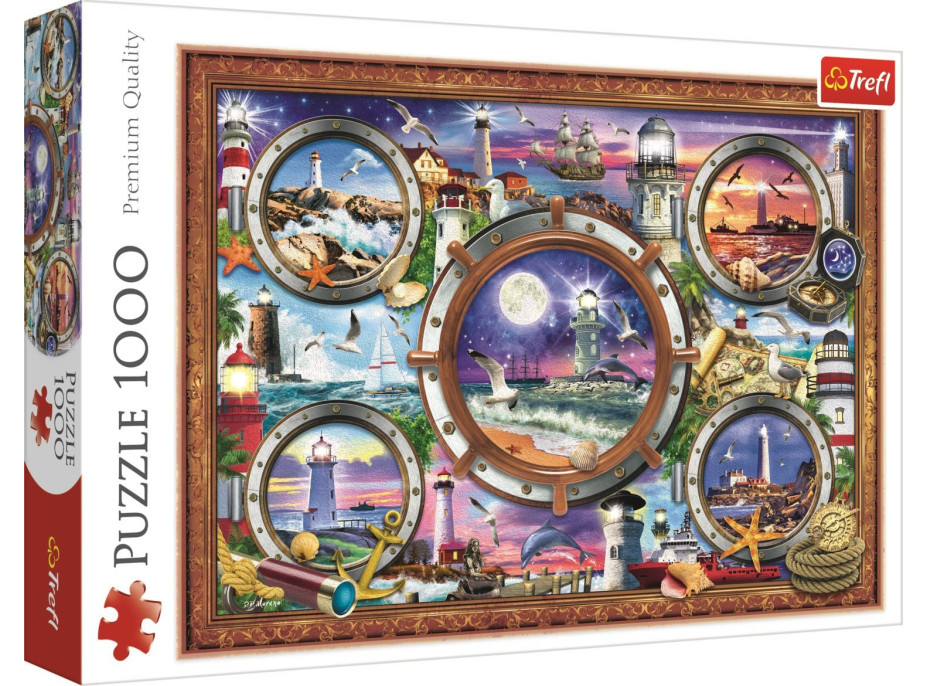 TREFL Puzzle Majáky 1000 dielikov