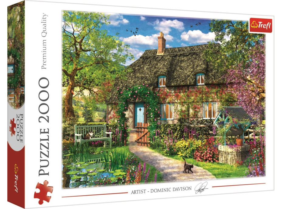 TREFL Puzzle Vidiecka chalupa 2000 dielikov