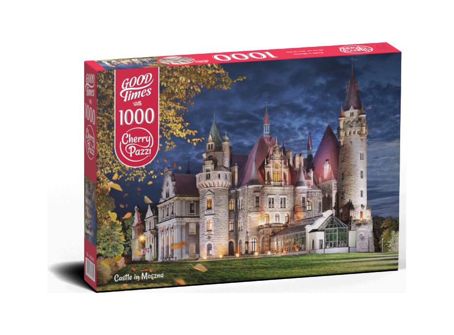 CHERRY PAZZI Puzzle Zámok Mošna 1000 dielikov