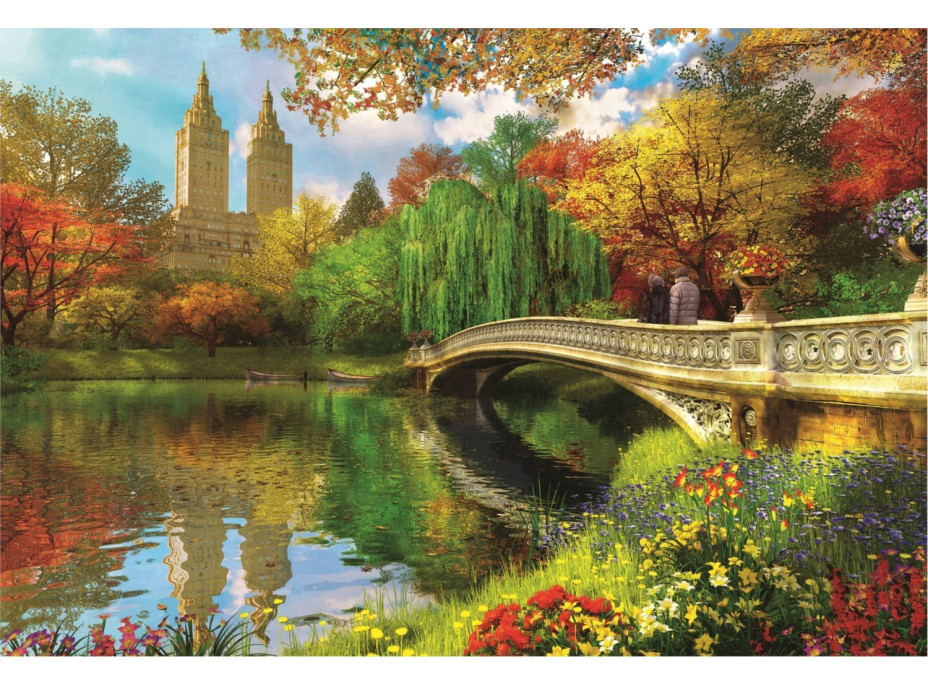 Trefl Wood Craft Origin puzzle Central Park, Manhattan, New York 501 dielikov