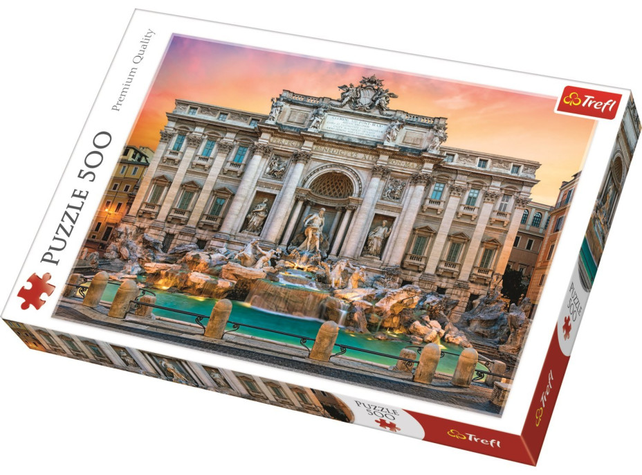 TREFL Puzzle Fontána di Trevi, Taliansko 500 dielikov