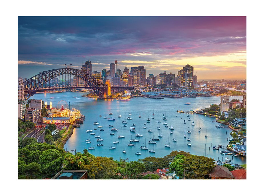 CHERRY PAZZI Puzzle Panorama Sydney 1000 dielikov