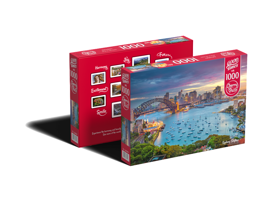 CHERRY PAZZI Puzzle Panorama Sydney 1000 dielikov