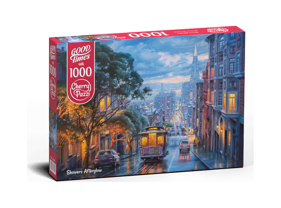 CHERRY PAZZI Puzzle Dažďové odlesky 1000 dielikov