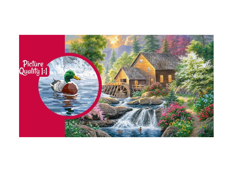 CHERRY PAZZI Puzzle Mlyn v lete 2000 dielikov