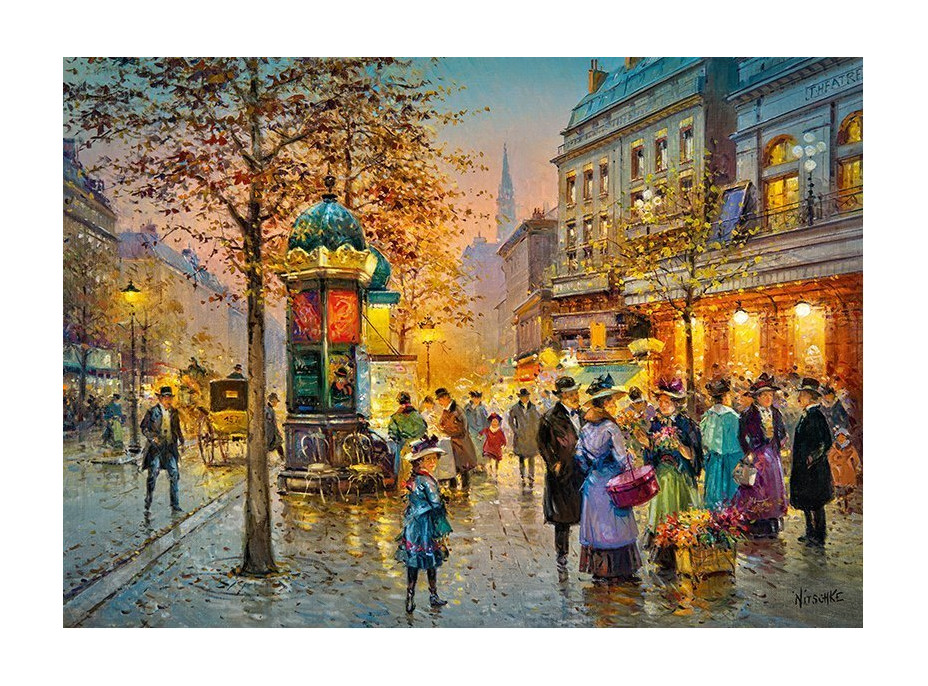 CHERRY PAZZI Puzzle Parížsky bulvár 1000 dielikov