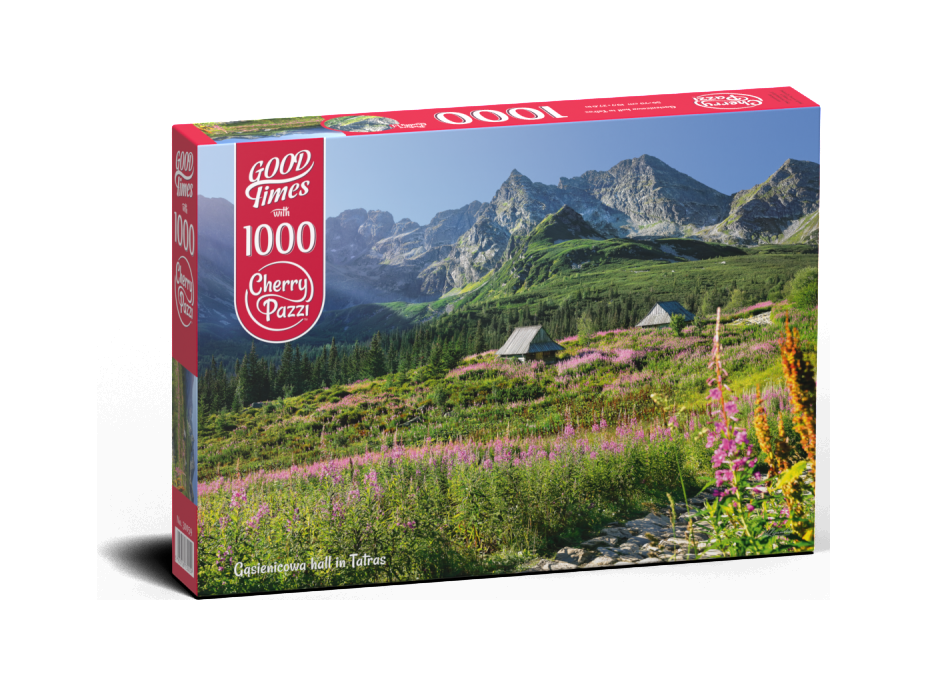 CHERRY PAZZI Puzzle Gąsienicowa dolina, Vysoké Tatry 1000 dielikov