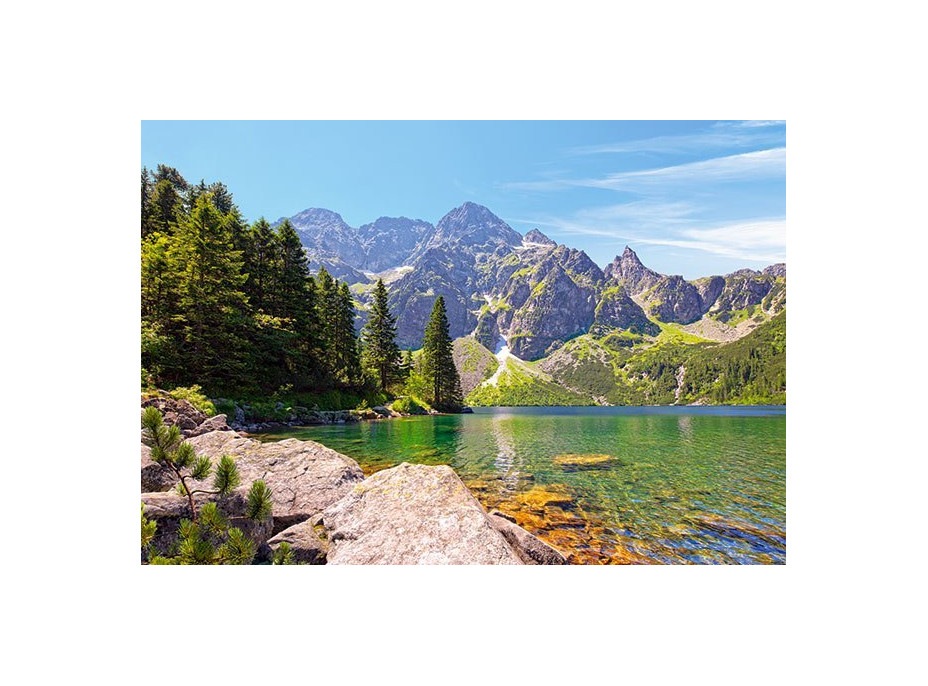 CASTORLAND Puzzle Pleso Morskie Oko, Vysoké Tatry 1000 dielikov