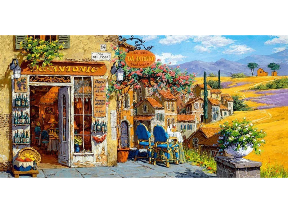 CASTORLAND Puzzle Farby Toskánska 4000 dielikov