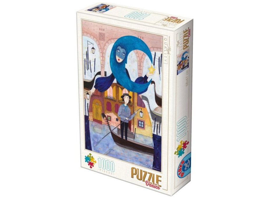 D-TOYS Puzzle Benátky 1000 dielikov