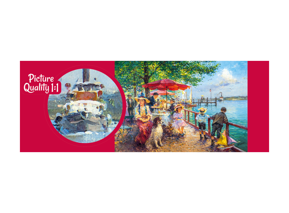 CHERRY PAZZI Puzzle Berlin-Havelcafe 1000 dielikov